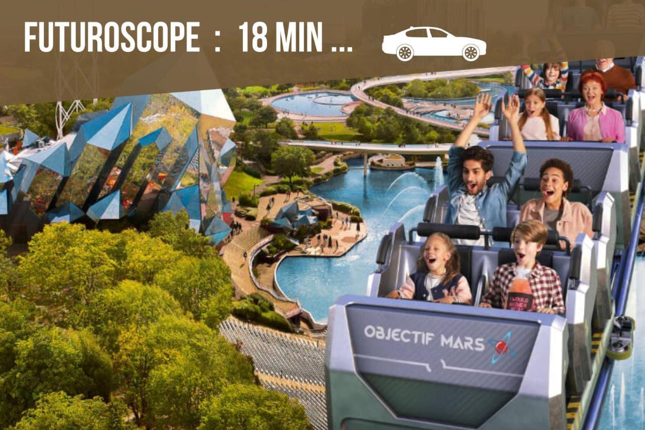 Bellejoie - Appartement T3- Poitiers Sud - Direct Futuroscope - Parking Et Wifi Gratuit Kültér fotó